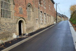 Hautrage - Septem Saint-Ghislain - Ancien couvent d'Hautrage - entrée rue du Mont Jacquot