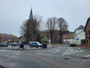 Place d'Hautrage - Septem Saint-Ghislain - Ancien couvent d'Hautrage